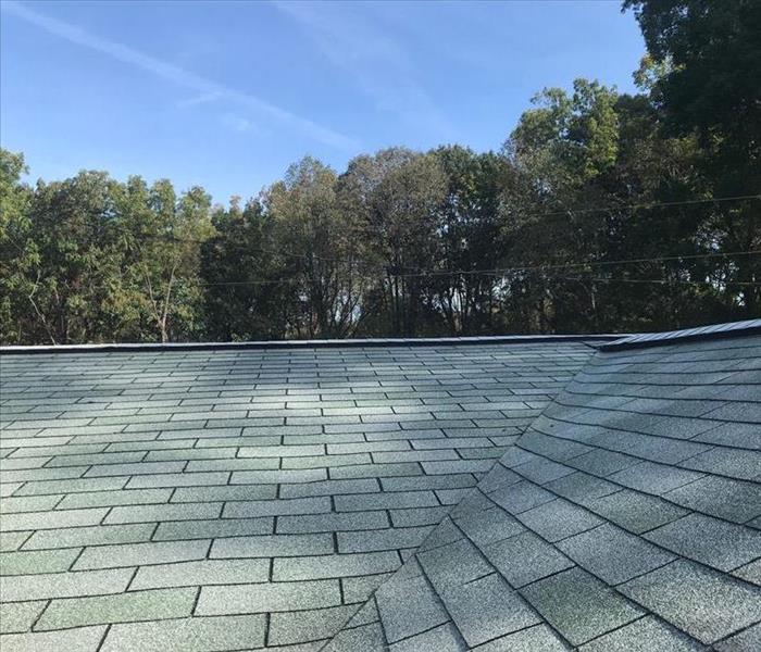 standard roofing with grey shingles